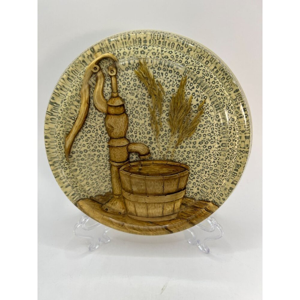 MCM Vintage Lucite Resin Trivet